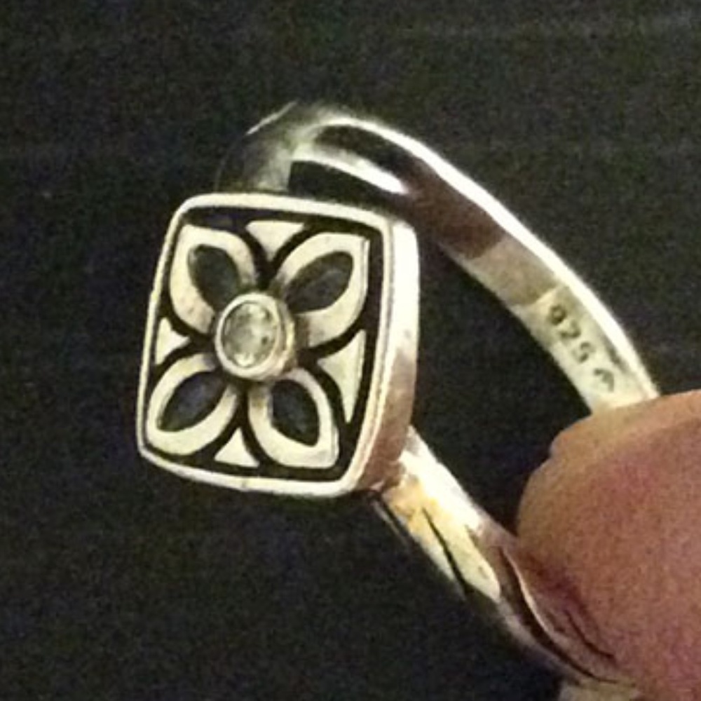 Silpada Belle Fleur Ring R2465 Size 8
